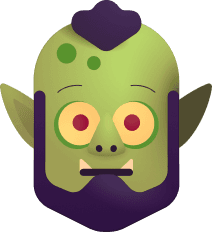 Hit21 blackjack avatar: Goblin